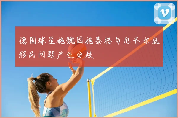 德国球星施魏因施泰格与厄齐尔就移民问题产生分歧